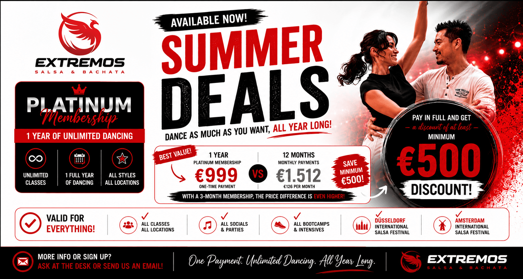 ☀️ AVAILABLE NOW: THE EXTREMOS PLATINUM SUMMER DEALS! ☀️