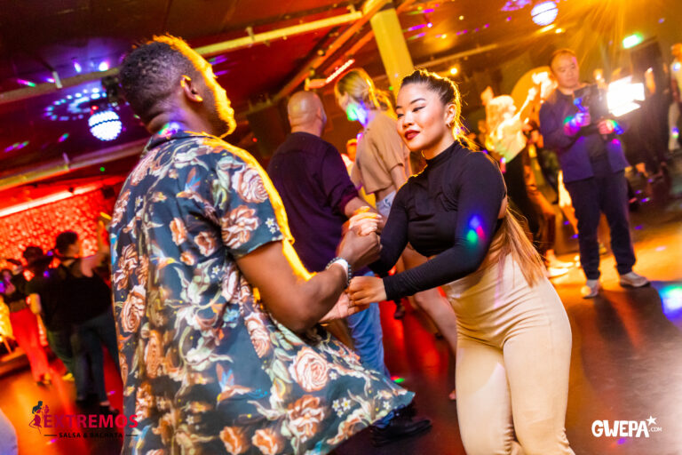 two people dancing